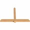 Ekena Millwork Eugene Smooth Timber Gable Bracket, Western Red Cedar, 84"W x 56"H x 5 1/2"D x 5 1/2"F, 16/12 Pitch GBW084X56X0606EUG00SWR - alternate 3